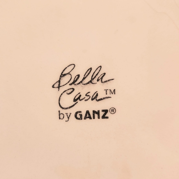Casa Bella by Ganz Decorative  10 inch serving plate - Picture 6 of 6